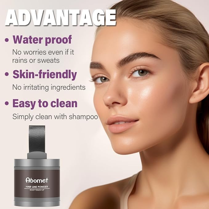 Hairline Powder Instantly Conceals Hair