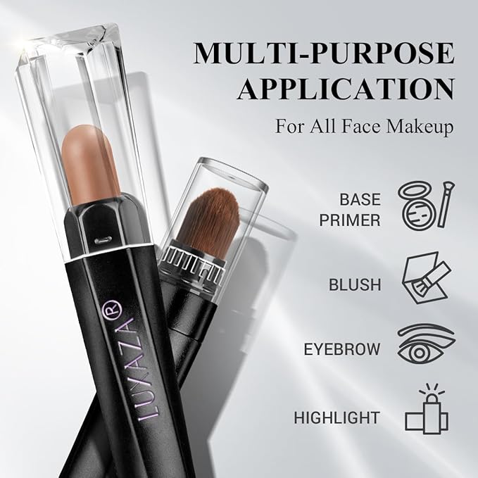 Neutral Eyeshadow Stick Makeup Set, Matte Cream Eye Shadow Eyeliner Brightener Pencil Crayon - Classic 6PCS A001