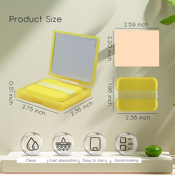 200 Oil Blotting Sheets for Face, Portable Oil (Chamomile, 200)