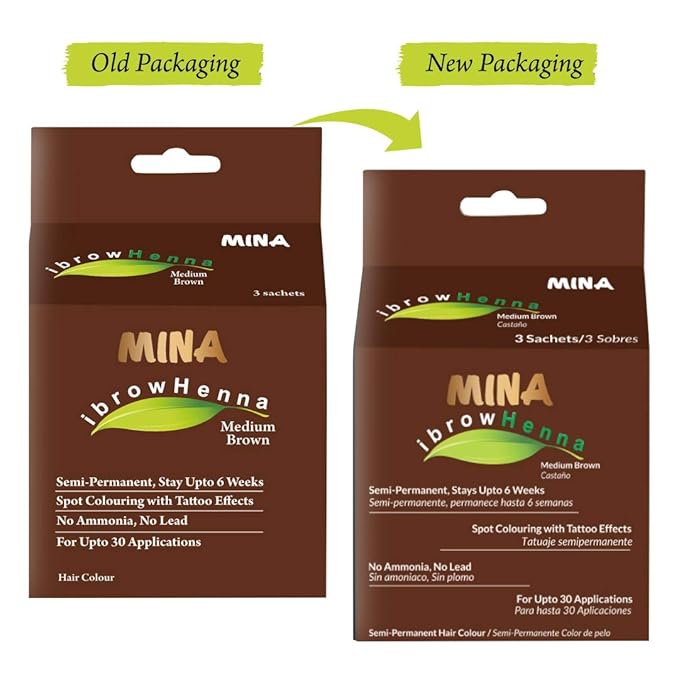 Mina ibrow Hair Color Medium