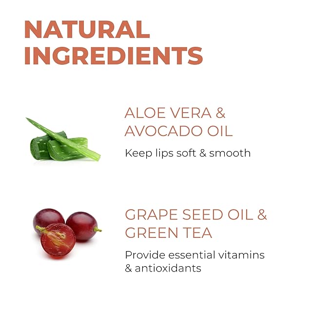 Beauty For Real Lip Gloss + Shine, Nudist - Beige Nude Pink - Non-Sticky Plumping & Hydrating Gloss - Light & Mirror In Cap - Contains Marine Collagen - 0.15 fl oz