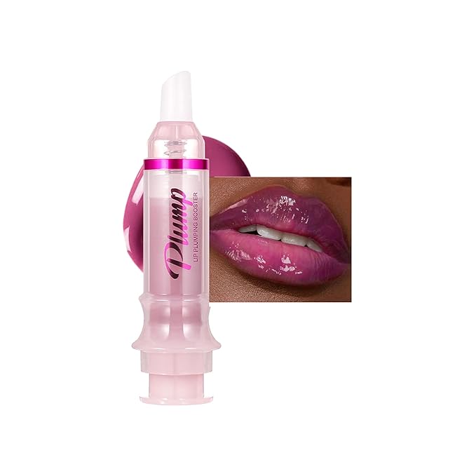 Lip Plumping Lip Gloss, High-Shine & Volumizing Lip Plumping Lip Glass Mirror Lip Glaze Lip Makeup, Long-lasting moisturizing Plump & Pout Lip Lip Gloss for Women (#03)