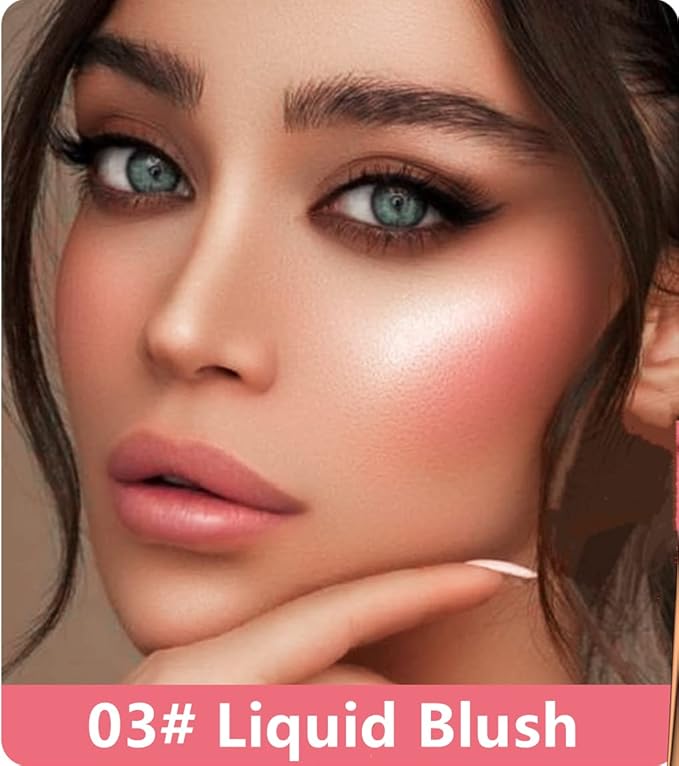 Go Ho Liquid Blush Beauty Wand,Blendable Super Silky Medium Pink