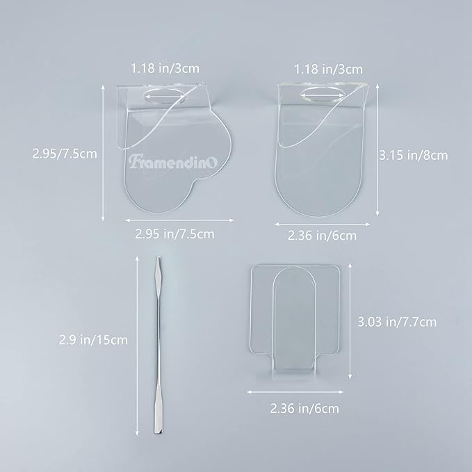 Framendino, 6 in 1 Set Hand Makeup Mixing