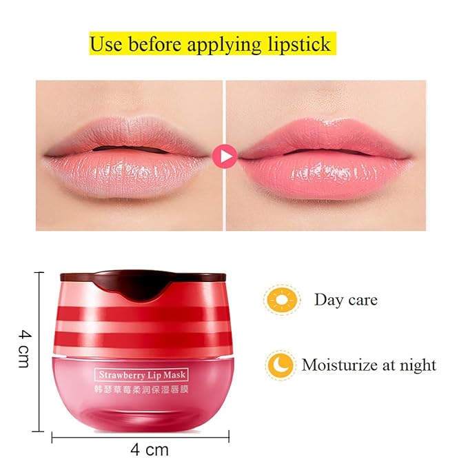 2 Pcs Lip Balm Honey Pot,Honey Wrinkle