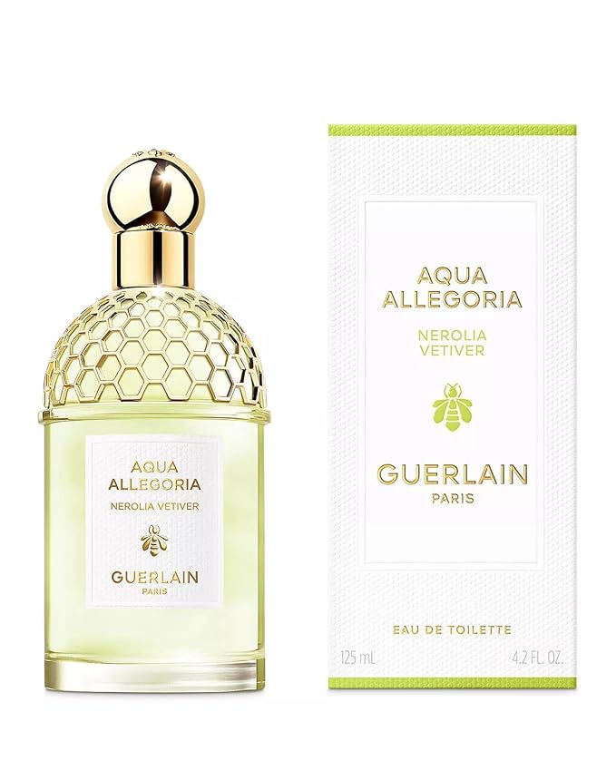 Guerlain Aqua Allegoria Nerolia Vetiver for Unisex Eau de Toilette Spray, 4.2 Ounce