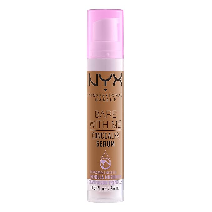 NYX PROFESSIONAL MAKEUP Bare With Me Concealer Serum, Deep Golden