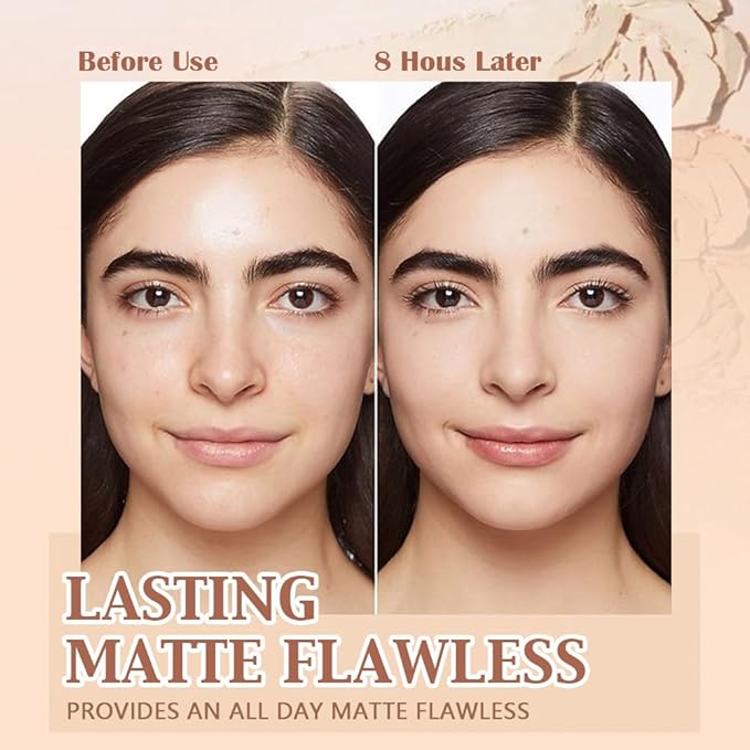 Pressed Matte Face Powder Makeup & Setting Powder N.W (01#) 10g