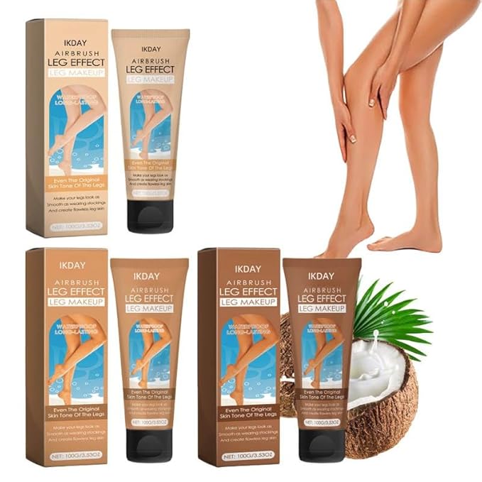 Leg Makeup Waterproof No Transfer - Leg Makeup Golw, 2)