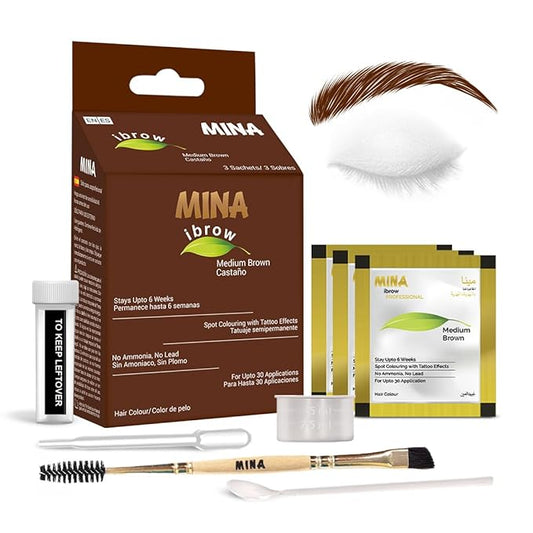 MinaiBrow Medium Brown Natural Brow