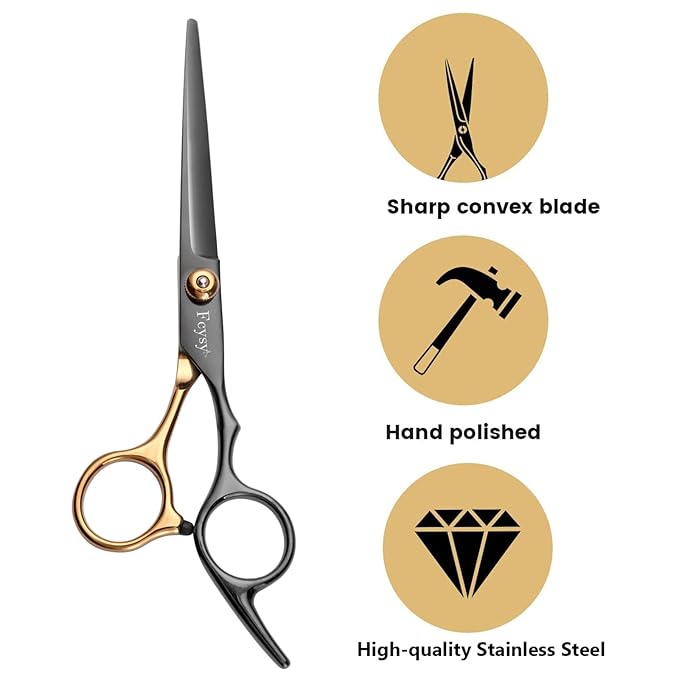 Hair Scissors Barber Shears Set,