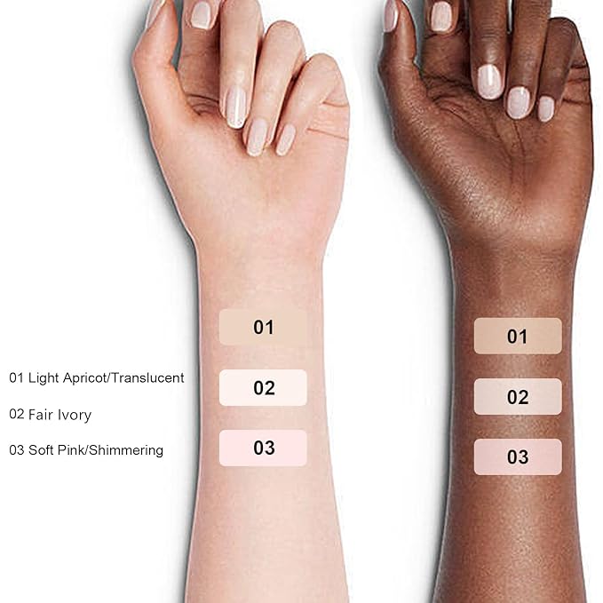 Setting Powder Lightweight Loose Powder Finishing Powder Long-Lasting Pink/Shimmering)-2 Boxes