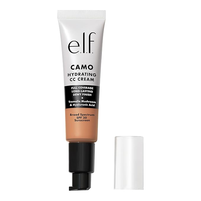 e.l.f. Hydrating Camo CC Cream, SPF 30, Color 375 N