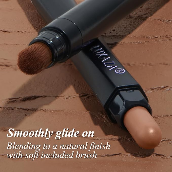 Neutral Eyeshadow Stick Makeup Set, Matte Cream Eye Shadow Eyeliner Brightener Pencil Crayon - Classic 6PCS A001