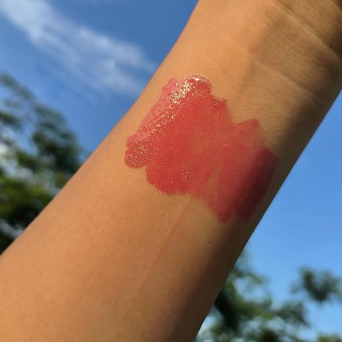 Color Changing Lip Gloss Lip Oil Tinted,Magic PH Color Change Lip Stain Lip Balm,Long Lasting Nourishing Non-Stick Lipgloss for Women