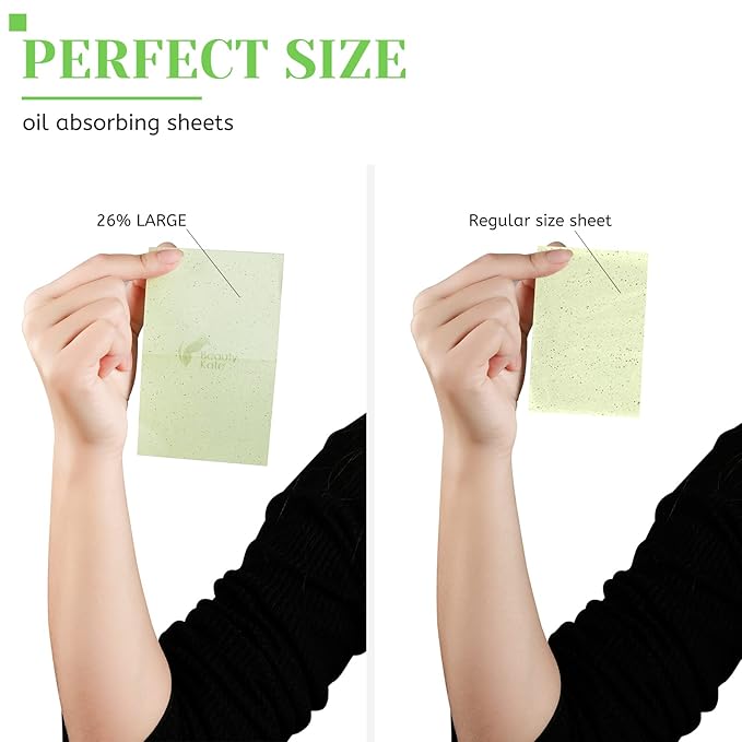 Oil Blotting Sheets for Face - Green Tea,26%