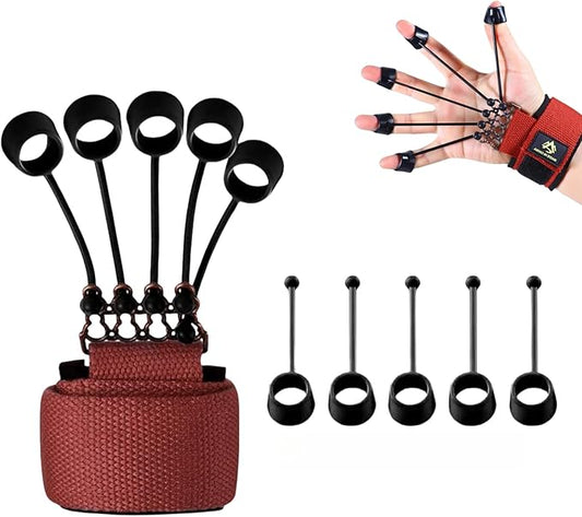 Finger Strengthener ，60lbfinger Exerciser， Forearm Strengthener For Finger