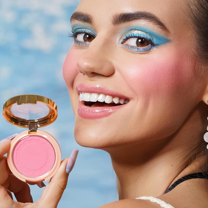 Oulac Baby Pink Blush Makeup| Highly Pigmented Cream 4.8g