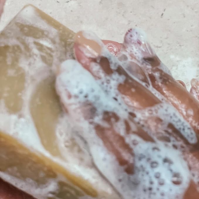 Little Seed Farm Organic Goat’s Milk Soap – 3 Pack of Lavender Facial and Body Soap Bars – Natural, Handmade and Cruelty Free – Calming and Relaxing – Suitable for Sensitive Skin, Net Wt. 4.75oz