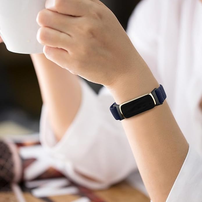 2 Pack Adjustable Elastic Bands for Fitbit Luxe Bands