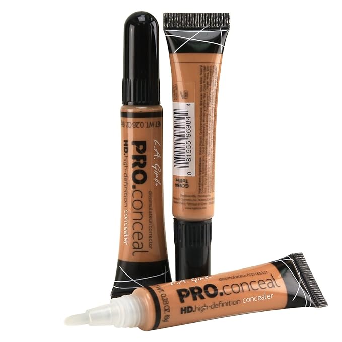 LA Girl HD Pro Conceal High Definition Concealer of 3)