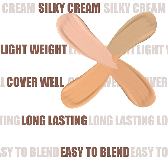 AMIIR Color Correcting Concealer Cream Full Coverage Flawless to Medium