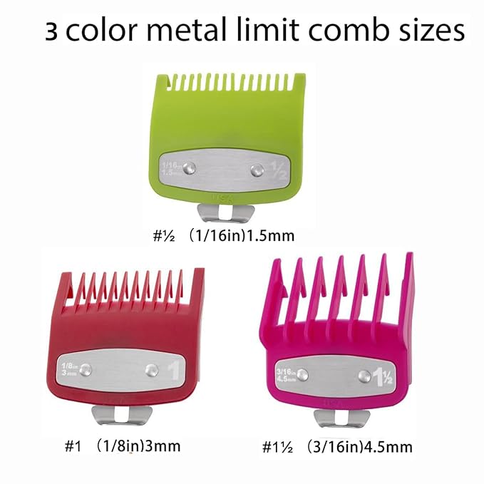 3 Pack Clipper Guards Premium