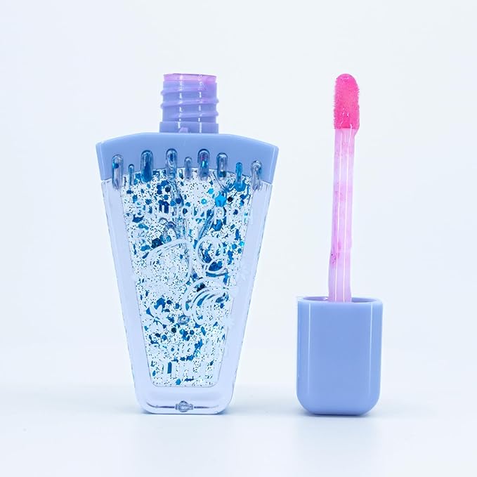 114 Bundle Cute Mood Color Changing Popsicle Set of 6 Lip Gloss, Shimmery Glossy Lightly Scented, Non-Sticky, First Makeup Set for Girl, Novelty, Gifts, Party Favors Girls, Women, Teens