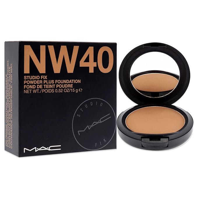 Mac Studio Fix Powder Plus Foundation Nw40 15gm/0.52 0.52 Oz