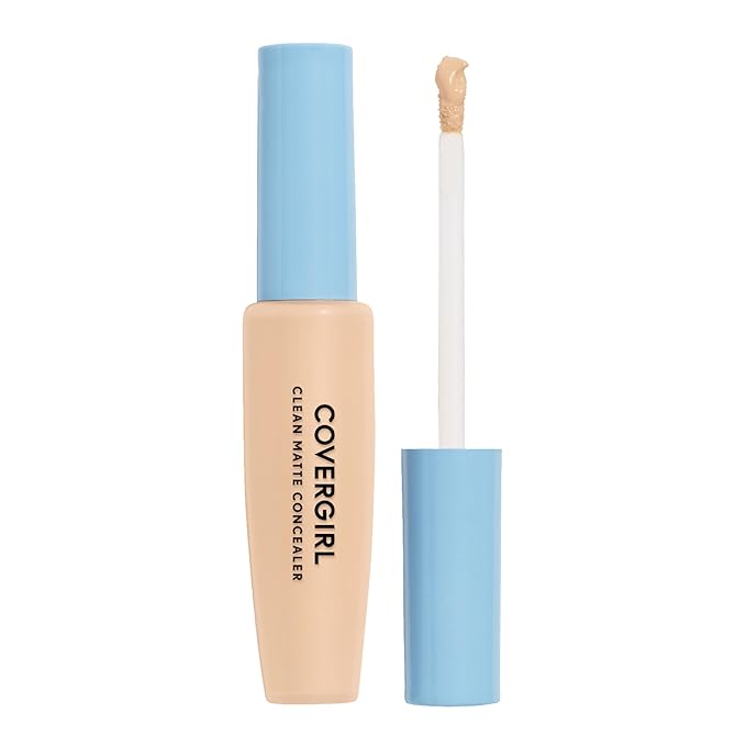 COVERGIRL - Clean Matte Concealer, Oil-Free, Lightweight Formula,