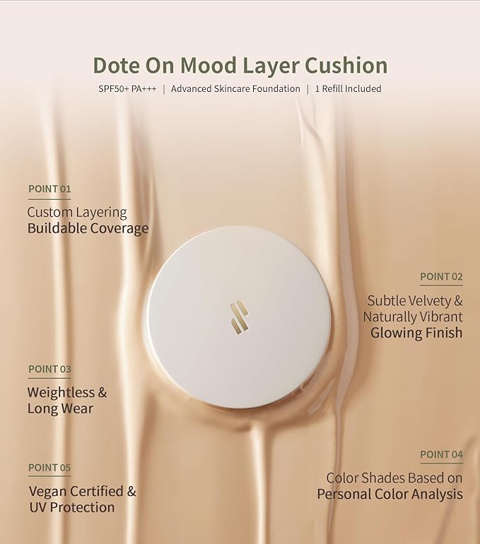 Heart Percent Dote on Mood Layer Cushion SPF