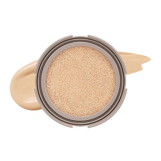 MOONSHOT KOREA Conscious Fit Cushion Foundation Flawless Coverage,Glass Fit Cushion)