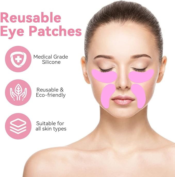 Reusable eye face patches 6