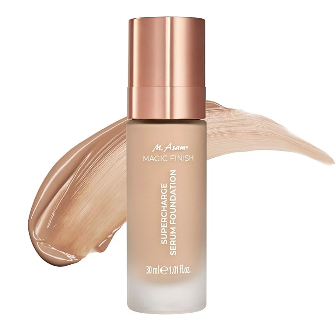 M. Asam MAGIC FINISH Supercharge Serum Foundation Cool 1.01 Fl Oz