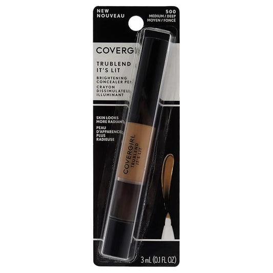 COVERGIRL Trublend It's Lit Concealer, Medium/Deep D1-D5, 0.10 0.10 Ounce