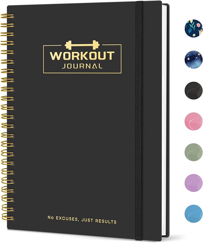Fitness Workout Journal for Women & Men A5(5.5" x 8.2") Workout