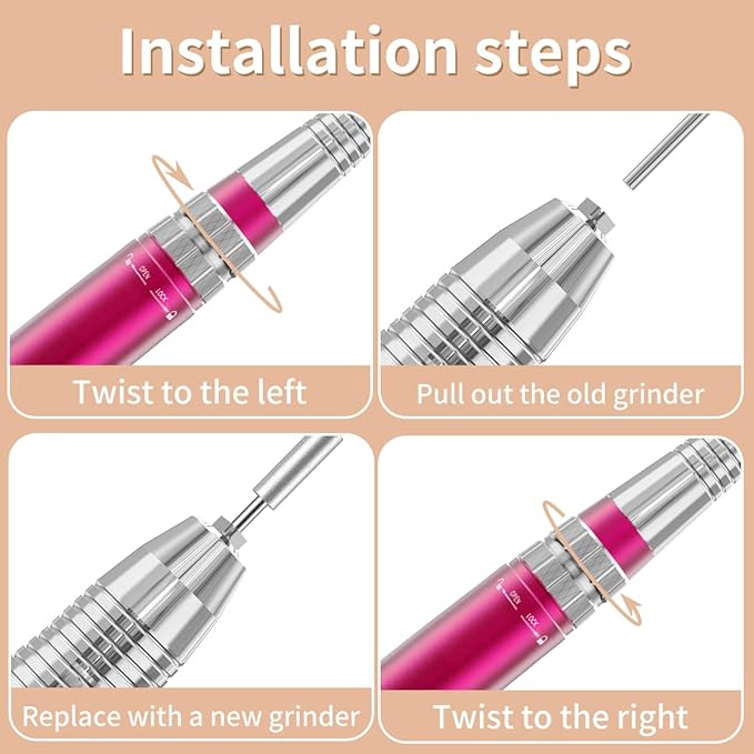 Electric nail drill farocup professional