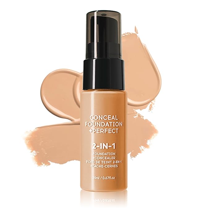 Concealer Full Coverage Foundation for Mature Skin,Oil Control