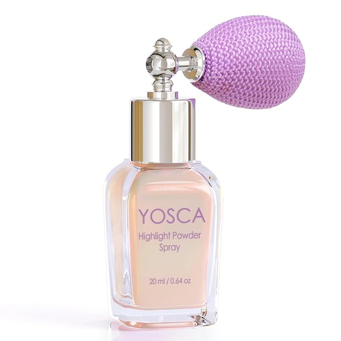 Yosca Highlighter Powder Spray, 20ML Cosmetic Grade Shimmer 20ML