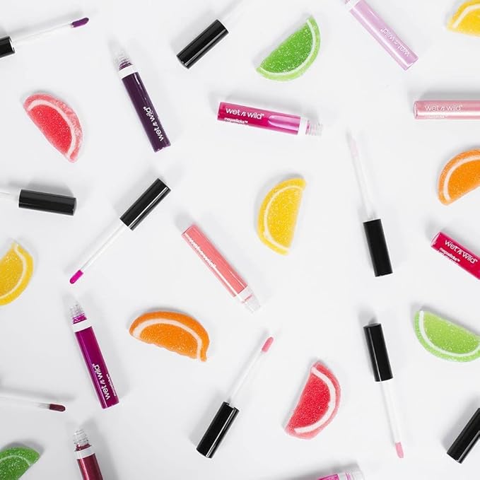 wet n wild MegaSlicks Lip Gloss Red Cherish (Pack of 2)