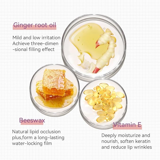 Ginger Lip Mask Magical Lip Plumper, Plumping