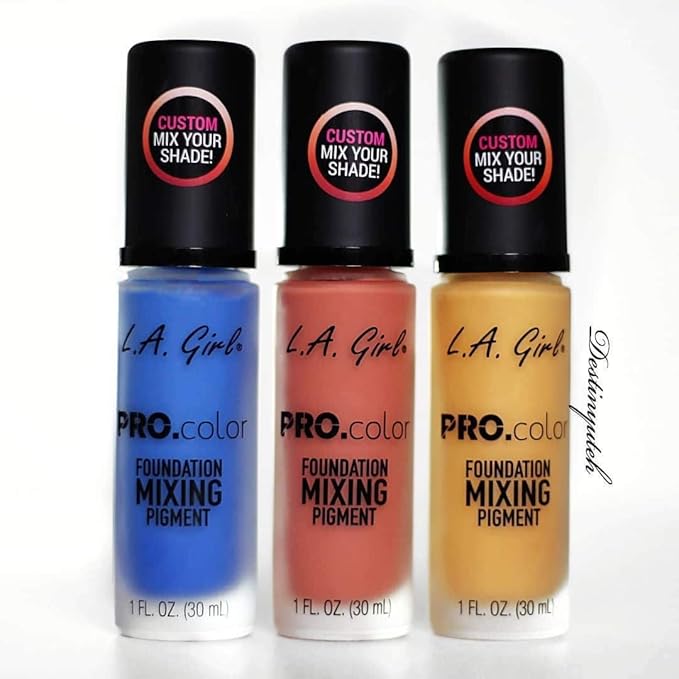 L.A. Girl PRO.matte Mixing Pigment Foundation, Yellow, GLM712