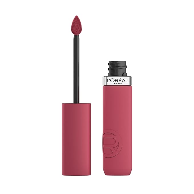 L'Oreal Paris Infallible Matte Resistance Liquid Lipstick, up to 16 Hour Wear, First Love 660, 0.16 Fl Oz
