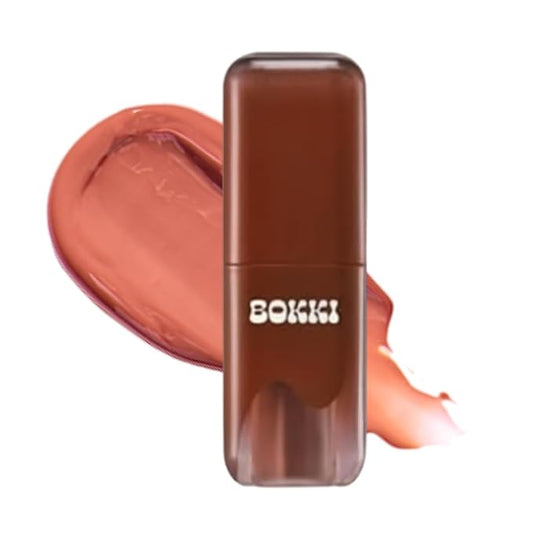 Glow Bokki Glossy Lip Tint, Korean Beauty (GB09 Rice Beige, 4.1 grams)