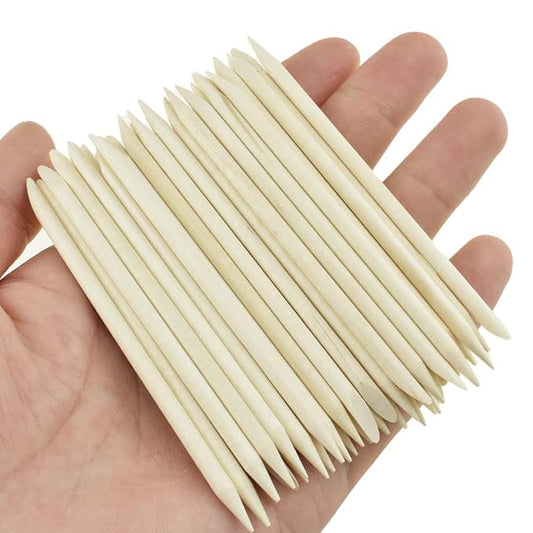 Hahiyo 3.7 inches 100pcs natural