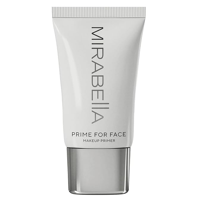 Mirabella Prime for Face, Makeup Primer, Weightless Silicone Skin Types
