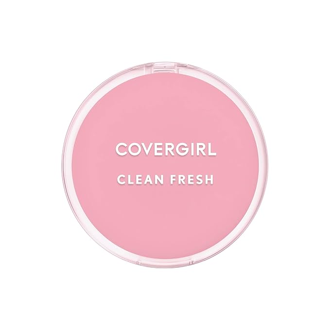 COVERGIRL Clean Fresh Pressed Powder, Medium, 0.35 oz 0.35 oz