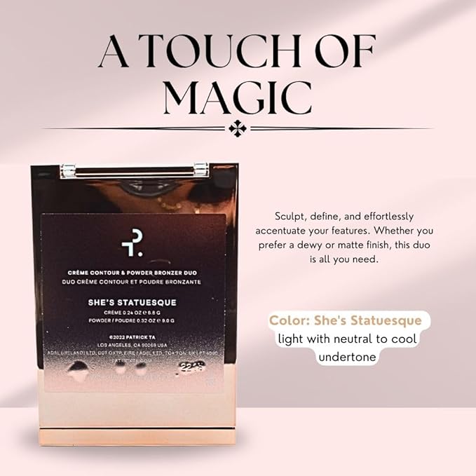 PATRICK TA Major Sculpt Crème Contour & Powder