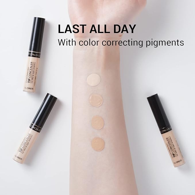 [the SAEM] Cover Perfection Tip Concealer (# Contour Cheek Bones 6.5g