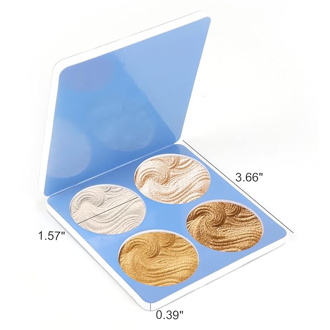 Boobeen Highlighter Makeup Highlighter Palette Powder Shimmer Highlighter